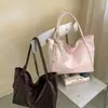 Bolso tote grande de color liso minimalista estilo coreano para mujer, nuevo bolso de hombro de moda de verano 2026 para ir al trabajo