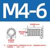 Tornillos Remachables Ciegos al por Mayor Acero Inoxidable 304 Pasivados Cabeza Plana Redonda Tornillos para Máquina Fhsm3M4M5M6 Tornillos Remachables Ciegos Roscados
