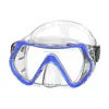 Óculos de Mergulho Adulto Transfronteiriços para Homens e Mulheres, Máscaras de Mergulho Modernas com Armação Grande, Máscaras à Prova de Vazamento de Alta Definição, Equipamento de Snorkel à Prova d'Água