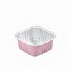Caja de Empaque para Pastel de Chocolate Lava de 150 ml Cuadrada Grado Alimenticio Tiramisú para Hornear Caja de Empaque al Mayoreo