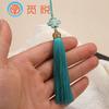 Acessórios para Marcador de Página com Borla de Nó Chinês Pequeno de 8cm Acessórios para Roupas Pingente de Coroa Joia Decoração Pingente DIY Cloisonné