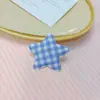 Tela de Primavera y Verano Estrella de Cinco Puntas Pasador de Pelo DIY Ropa Zapatos y Sombreros Accesorios Accesorios de Estrella de Lunares Accesorios Joyería de Tela