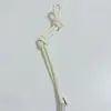 Llavero de Cuerda Trenzada de Cuero PU Avanzado Colgante Creativo Versátil para Bolsa Accesorios de Colgante de Cadena Tejidos a Mano DIY