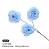 Flor artificial cabeza de rosa de diamante arreglo floral para boda decoración de flor artificial material de flor DIY para arreglo floral