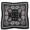Cinturón Bufanda de Seda Estilo Francés con Estampado Paisley, Bufanda Larga Elegante Vintage Europea y Americana, Bufanda Cuadrada Versátil y Elegante