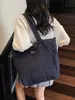 Bolsa de Algodón Ins para Mujer 2025 Nueva Bolsa Tote Casual de Gran Capacidad Bolso de Hombro de Moda Venta al por Mayor Transfronteriza