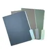 Carpetas de papel Manila de colores por ambos lados, bestseller de Amazon, para clasificación e indexación de documentos, tamaño carta