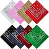 Pañuelo Cruzado Amazon Estilo Europeo y Americano Patrón Bufanda Cuadrada Hip-Hop Baile Callejero Patrón Paisley Costa Oeste Exterior Estilo Versátil