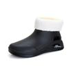 Sapatos de chuva estilo japonês, moda feminina, tubo curto, sapatos aquáticos, trabalho de cozinha, sapatos de borracha antiderrapantes, botas de chuva impermeáveis de cano baixo