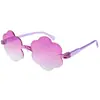 Nuevas Gafas de Sol de Nube Lindas con Lentes Oceánicas Integradas, Gafas de Sol de Moda Hechas a Medida con Protección UV 134-99