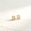 Nuevo Precio Especial Estilo Caliente Pendientes de Acero de Titanio Modernos Simples Versátiles para Mujer Alta Calidad Pendientes Conservadores de Color Joyería de Lujo Ligero