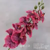 Casamento Estilo Chinês Estilo Vermelho Decoração de Guia de Estrada Arranjo de Flores Artificiais Flor de Teto Cerimônia de Noivado Arranjo de Banquete Arte com Flores Artificiais de Casamento
