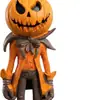 Producto nuevo transfronterizo Figura del Hombre Calabaza Halloween hombre calabaza estatua pequeña adorno de artesanía de resina