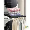 Estante apilable para lavadora y secadora, soporte apilable para secadora de ropa, marco apilable y de conexión para secadora, universal