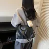 Mochila Retro de Gran Capacidad para Mujer 2025 Nueva Moda Bolso Estilo Commuter Versátil Bolso Cruzado Bolso Tote