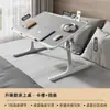 Mesa de noche plegable ajustable para dormitorio de estudiante, escritorio móvil para escribir, persona perezosa, altura ajustable, dormitorio en casa