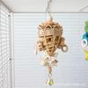 Juguetes para Pájaros Loros Flores y Árboles de Ratán Natural Cuerda para Masticar Papel de Maíz Ratán Seda Suministros para Masticar Fabricante Mayorista