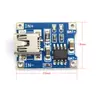 TP4056 Bateria de lítio 18650 3.7V 3.6V 4.2V Placa de carregamento de bateria de lítio 1A proteção contra sobrecorrente e sobrecarga