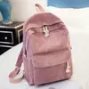 Mochila Escolar para Niñas, Estilo Ulzzang, Mochila Personalizada de Pana Estilo Academia para Estudiante de Secundaria para Niñas, Temporada de Regreso a Clases
