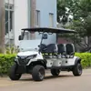 Carro de Golf de 6 Plazas Campamento Playa Todoterreno Exportación Transfronteriza Comercio Exterior Hotel Resort Recepción Coche Turístico Fábrica
