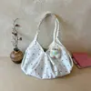 Estilo Coreano Lunares Colgante Estilo Perezoso para Mujer Verano 2026 Nuevo de Moda Gran Capacidad Moda Diaria Bolso Tote de Gran Capacidad