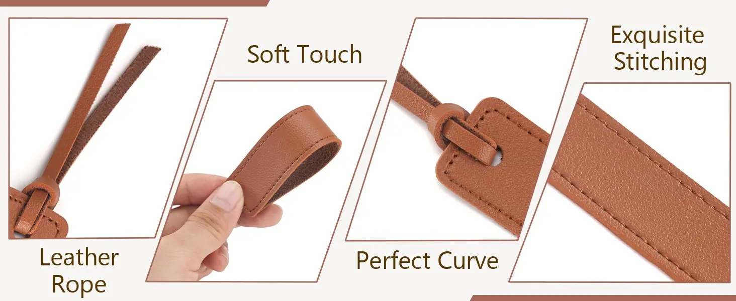 leather bookmarks