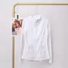 Chaqueta Lulu Df con Cuello Alto y Etiqueta, en Stock para Envío Directo, Chaqueta Elástica Ajustada con Cuello Alto y Cremallera Dorada, Ropa para Fitness y Yoga