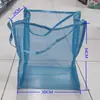 Bolsa de Playa Gran Capacidad Malla Bolsa de Almacenamiento de Juguetes Multifuncional Viaje Portátil Traje de Baño Hueca Bolsa de Almacenamiento Venta al por Mayor