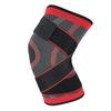 Rodillera de Compresión Transfronteriza, Talla Grande, para Fitness, Correr, Baloncesto, Compresión Envolvente, Protector de Pierna Antitorsión, Alta Elasticidad, Rodillera Transpirable