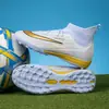 Zapatos de fútbol MG de tacos cortos transfronterizos para estudiantes, zapatos de entrenamiento transpirables para niños con tacos largos, zapatos de fútbol TF antideslizantes para hombre y mujer al por mayor
