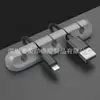 Braçadeira de cabo receptor de fio direta da fábrica adequada para carro, Home Office, desktop, autoadesiva, enrolador