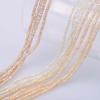 Perlas Naturales de Agua Dulce Cuentas Sueltas 1.8-2mm Luz Fuerte Partículas Pequeñas Cuentas Planas Joyería DIY Accesorios Semiterminados Collar