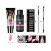 AliExpress Amazon Explosiones poly gel Nail Art Secado Rápido Pegamento Fototerapia Multicolor Pegamento Extensión 15ml Set