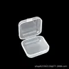 Caja Pequeña Cuadrada de Plástico PP Caja para Tapones de Oído Caja de Almacenamiento para Componentes de Joyería Anzuelos de Pesca Caja de Compartimento Único con Tapa Fabricante Caja para Tapones de Oído