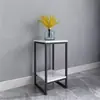 Estilo Nórdico Ins Soporte de Flores de Hierro Forjado Dorado Estante para Bonsáis de Sala de Estar Estante de Almacenamiento Multinivel de Alto Valor Estante Decorativo de Interior