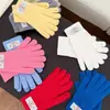 Moda Inverno Masculino e Feminino Estudante Outdoor Ciclismo Luvas de Tricô Meio Dedo Tela Sensível ao Toque Quente Atacado