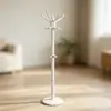 Cabideiro de Chão para Quarto de Casa Hall de Entrada Armazenamento Cabideiro Stand Cabide Simples Multifuncional Suporte para Bolsa Minimalismo