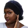 Gorro con Adorno de Encaje, Pañuelo Elástico para la Cabeza, Gorro para Dormir, Turbante, Gorro Postparto, Gorro Básico, Gorro para Quimioterapia