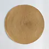 Individual de mesa de PP Tejido a mano Tapete aislante Posavasos sin lavar Tapete decorativo Modelo popular de Amazon Opcional multicolor Escritorio