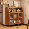 Aparador multifuncional de pared, gabinete de cocina, hogar, sala de estar, gabinete de té, gabinete de almacenamiento, gabinete de estantes