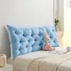 Almofada de cabeceira, travesseiro ins de princesa para quarto, encosto de cama, almofada macia para tatame, sofá de dormitório, protetor de cintura anti-colisão