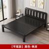 Cama de Ferro Cama de Casal 18 m Cama de Casal Cama de Estrutura de Ferro Quarto de Aluguel de Aço Inoxidável 1 m 1,5 m Cama de Solteiro Prateleira de Cama