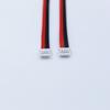 Hongmao Supplies Cables Terminales de Paso 1.25, Cables Negros y Rojos para Altavoz, Conectores de Cable Terminal de Hoja de Níquel para Batería de Alimentación 4P