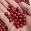 Directo de fábrica bajo contenido bermellón cuentas sueltas arena dorada púrpura arena imperial accesorios cuentas individuales cuentas redondas cuentas de Buda pulsera texto juego