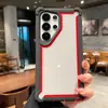 Capa Espacial Color Block Adequada para Celular Samsung S25Ultras24+ com Proteção Anti-Queda nas Quatro Pontas S23Fe/A56A06 Europa e América