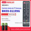 Aplicável ao controle remoto Samsung TV BN59-01199G Sudeste Asiático Indonésia Malásia Vietnã mercado