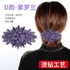 Elegante adulto estilo coreano pedrería grande moño trasero alto tocado para el cabello brillante madre pinza de resorte dama ventas directas de fábrica