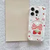 Adequado para Huawei Mate80ProMax, Capa criativa para celular Nova15, Pulseira Honor 500, Laço de morango P80