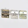 Nuevos accesorios de ferretería para embalaje chino bisagra pequeña de tres pliegues 1 pulgada 5 agujeros bisagra pequeña de ángulo recto adecuada para tablero de 9 mm