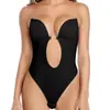 Ropa interior europea y americana hermosa de una pieza para la espalda, Sujetador sexy de una pieza, Espalda grande descubierta, Senos grandes, Sujetador pequeño, Vestido de noche formal